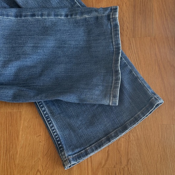 Duluth Flex Daily Denim Jeans Women's size 10 33 Mid Rise Bootcut 31"W 31"L WORK - Picture 5 of 16